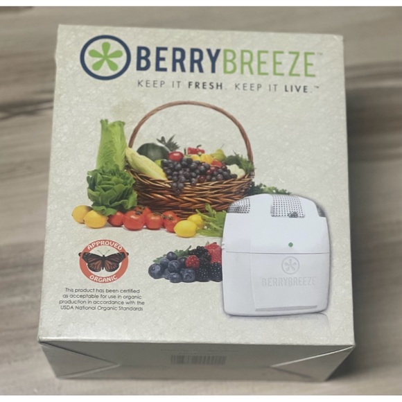 NIB Berry Breeze Fridge Fresh Fruit Saver Keep It Fresh Approved Organic - Picture 7 of 9